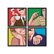 Ímãs de Geladeiras Licenciados CHAVES - Por Art (kit c/ 04)
