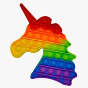 Pop It Unicornio Yestoys Arco-iris Fidget Brinquedo Anti Stress