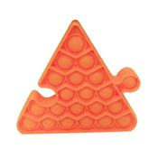 Pop It Triangulo Encaixavel Laranja - Yes Toys