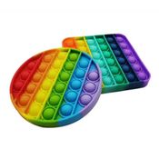 Kit Pop It Colorido Circulo + Qudradro Yes Toys