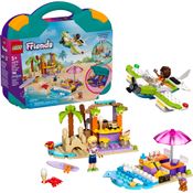 Lego Friends Praia e Mala de Viagem 42672 com 188 peças