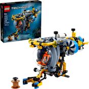 Lego Technic Submarino de Pesquisa 42201 com 413 peças