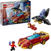 Lego Super Heroes Red Hulk vs Homem de Ferro 76310 com 295pc
