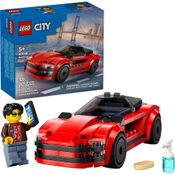 Lego City Carro Esportivo Vermelho 60448 com 109pcs