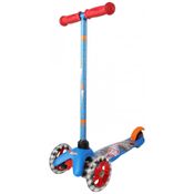 Patinete Infantil com 5 Rodas Iluminadas da Hot Wheels, 3 a 5 Anos, Azul
