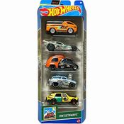 Carrinhos Hot Wheels Getaways HTV46 c/ 5 Carros - Mattel