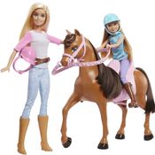 Boneca Barbie Lições de Montar a Cavalo - Mattel