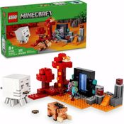 LEGO Minecraft Emboscada no Portal do Nether 352 Pçs 8+21255