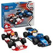 LEGO Fórmula1 Carros de Corrida Williams e Haas 4+92Pçs60464