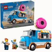 LEGO City Caminhão de Donuts e Policial 196 Peças 5+ 60452