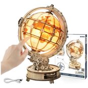 ROKR Quebra Cabeças 3D Globo com Luz Led para Crianças e Adultos, 180 Peças
