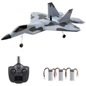 Avião de Controle Remoto 2.4G Design 2CH, Idade Recomendada 14, GOOLRC A180, Cinza