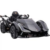 Carro Elétrico LAMBORGHINI 12V Recarregável para Crianças 2 Assentos até 29 kg, Idade Recomendada 3 Branca, AOSOM, Branco