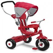 Triciclo Infantil para Passeio, Idade Recomendada 6 Meses a 5 Anos, RADIO FLYER 489Z, Vermelho
