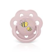 Chupeta com Bico em Silicone Candy 6m+ Rosa – Lillo