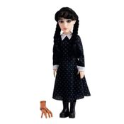 Boneca Wandinha Addams + Mãozinha | Baby Brink