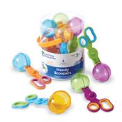 KIT COM 4 TESOURAS BOLA MULTICORES - LEARNING RESOURCES