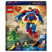 Lego DC 76302 Robô do Superman vs Lex Luthor 120 Peças