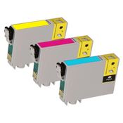 Kit 3 Cartucho Coloridos Jato De Tinta Compatível 140 T10402 T10403 T10404