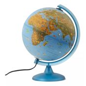 Globo Terrestre Arca Em Português 25cm Com Luz - Tecnodidattica
