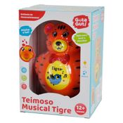 Tigre Teimoso Musical Guta Guti - DM TOYS DMB6660