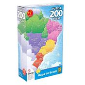 Mapa Do Brasil 200 Peças - Grow 03936
