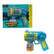 Lançador De Bolhas De Sabão Azul Bubble - SP CY-2593 AZUL