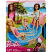 Barbie Com Piscina Glam E Acessórios - Mattel HRJ74