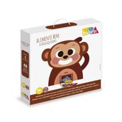 Jogo Alimente Bem O Macaquinho Em Madeira - Babebi 7035