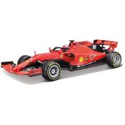 Carro de Controle Remoto Ferrari F1 SF 2023 Rc 16 Leclerc 1/24 Maisto 82357