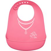 BABADOR DE SILICONE COM PEGA MIGALHAS - MENINA BUBA