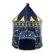 Super Barraca Infantil Castelo Meninos Grande Azul Art Brink