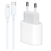 Carregador Compativel iPhone 8 X XR 11 12 13 14 15 Usb C 20w