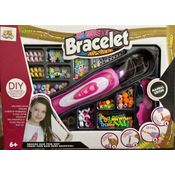 Kit Fazer Pulseira Missangas Bracelet Diy Rope Meninas