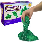 Massinha Modelar Massa Areia Verde Esmeralda Brilhante Sunny