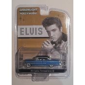*Embalagem danificada* Greenlight Hollywood - 1955 cadillac fleelwood series 60 azul