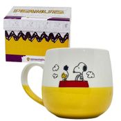 Caneca Maggie Snoopy Peanuts Em Cerâmica 400mL Original, Zona Criativa, Xícara De Café Chá