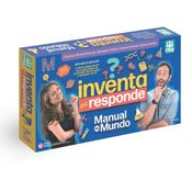Jogo Inventa Ou Responde Manual Do Mundo, Nig Brinquedos, 300 Perguntas Crianças +9 Anos