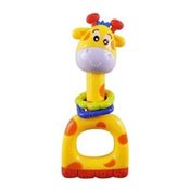 Chocalho Girafinha Barulhinho Suave Bebe Infantil Bpa Free
