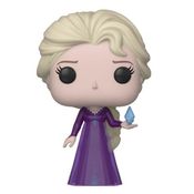 Boneco Frozen 2 Funko Pop Elsa In Nightgown Ice Diamond 594 Disney