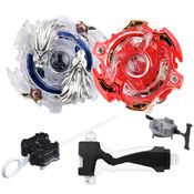 Kit 2 Beyblade Burst + 2 Lançador Spriggan Vs Luinor Shu e Lui
