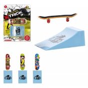 BRINQUEDO SKATE DE DEDO COM RAMPA RADICAL
