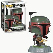Pop Star Wars Boba Fett com Foguetes 734 Funko 82722