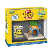 Pop Bitty Towns Bob Esponja e Gary Casa de Abacaxi Funko 83638