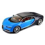 Miniatura Carro Bugatti Chiron Azul 1/18 Maisto 11040