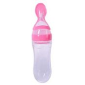 COLHER SILICONE DOSADORA 90 ML ROSA