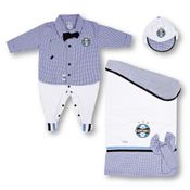 Kit Maternidade Grêmio Luxo Meninos Oficial