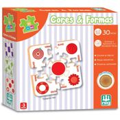 CORES E FORMAS - MAD. BE A BÁ - 30 PLACAS  NIG