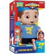 BONECO AVENTUREIRO AZUL LUCCAS NETO - NOVABRINK