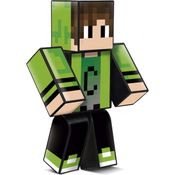BONECO PEQUENO CADRES 25 CM - MINECRAFT - ALGAZARRA